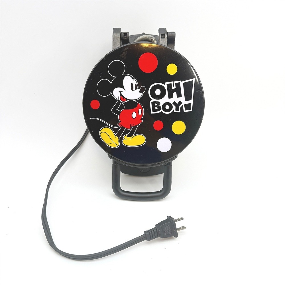 Disney Mickey Mouse Oh Boy Waffle Maker DCM-32 800W Nonstick Tested